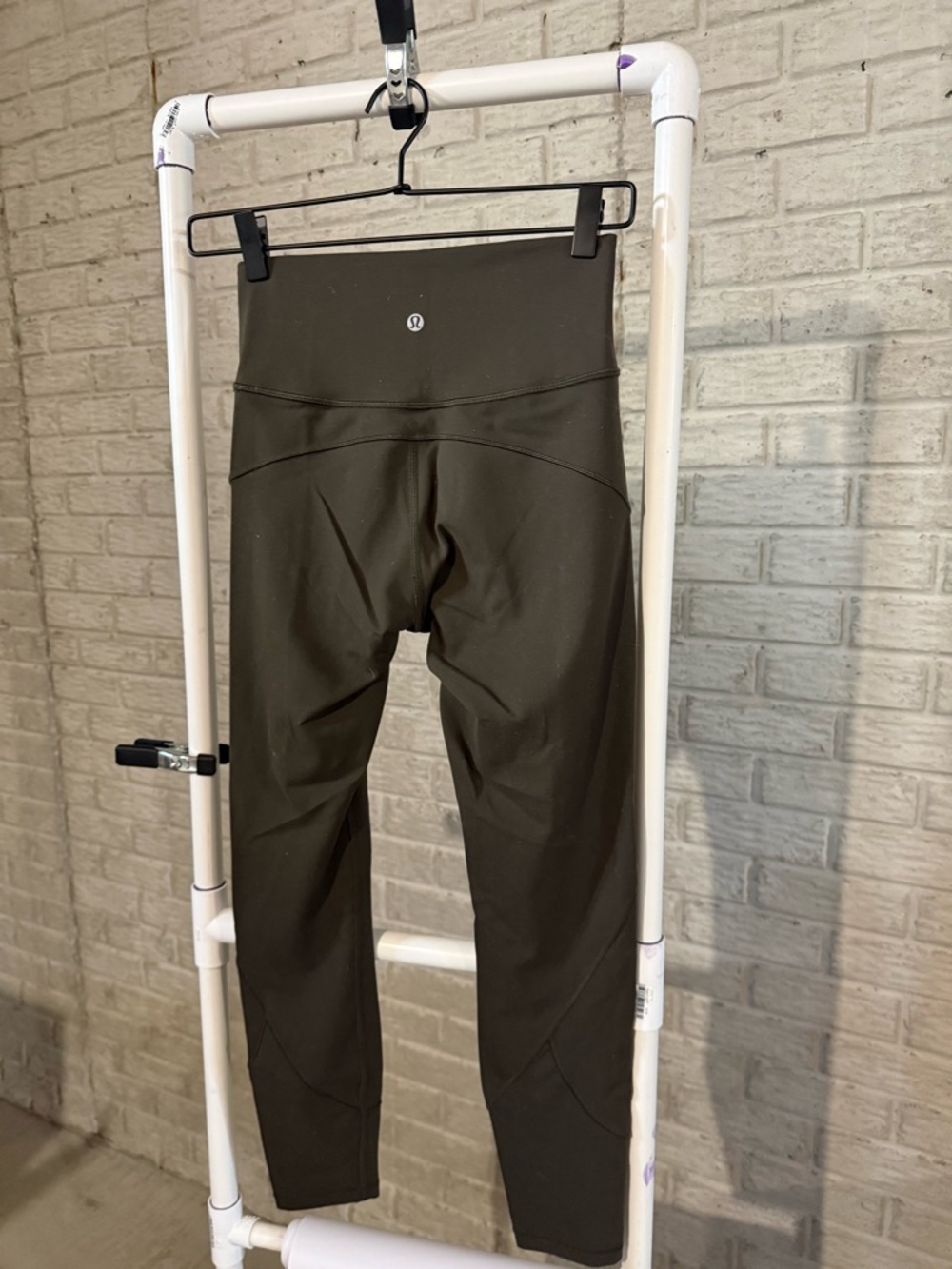 Lululemon In Movement 28" Dark Olive leggings - Picture 2 of 5